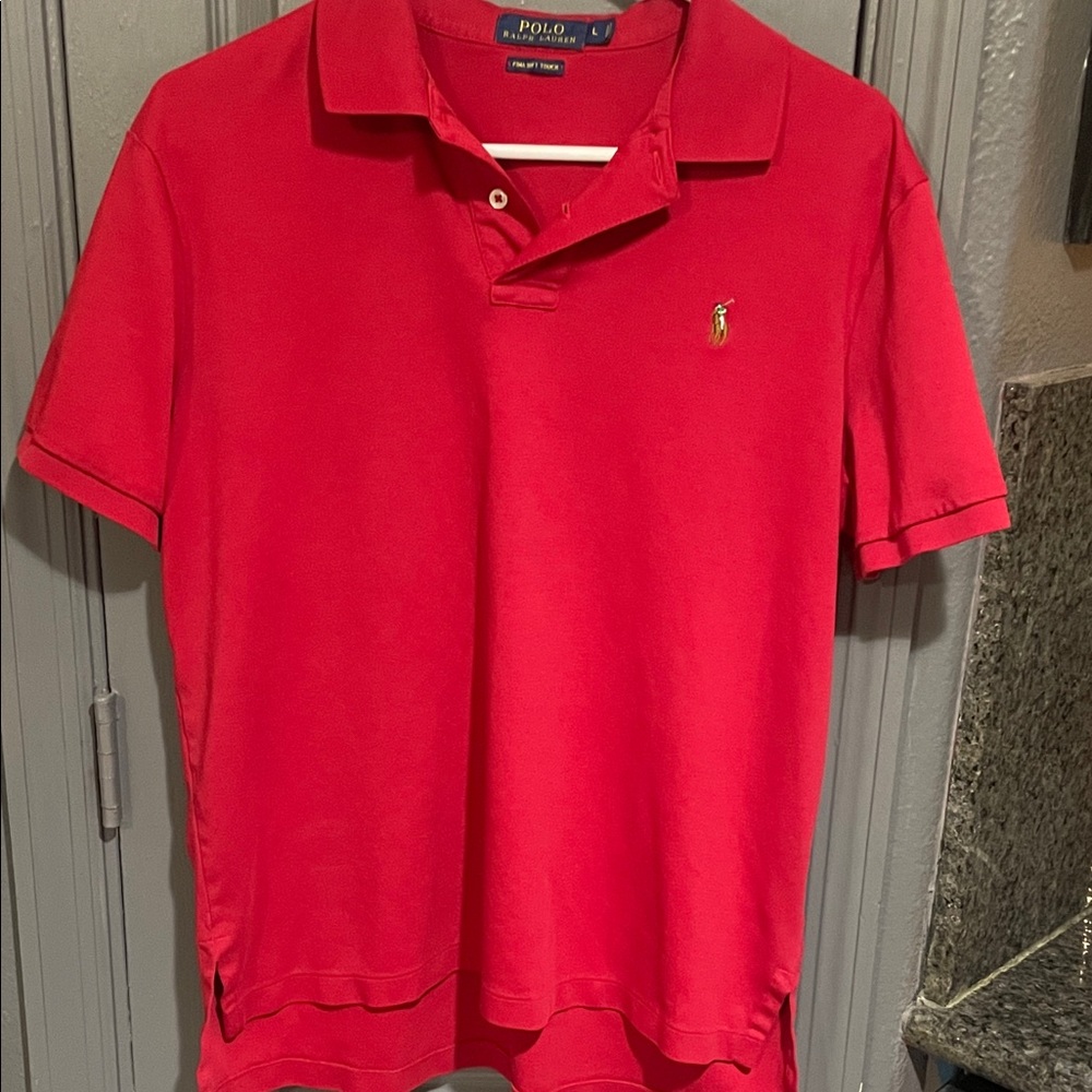 Polo by Ralph Lauren Men's Vibrant Red Polo Shirt